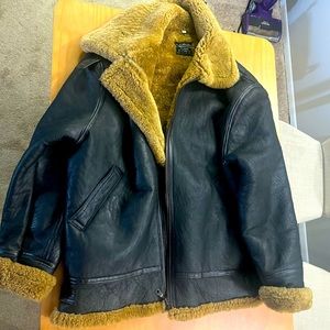 B2 bomber jacket sheep skin